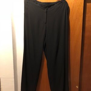Silk Straight leg Trouser with Pockets